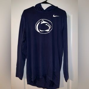 Penn state Long sleeve hooded tee